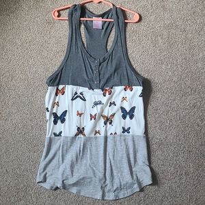 SM No Boundaries Butterfly Tank Top